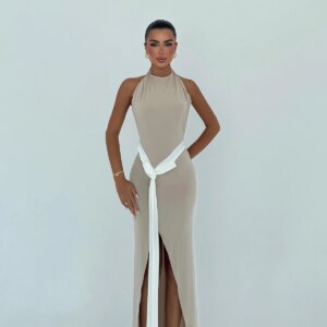 Elegant Sleeveless Sheath Dress - Brand: EYYO ATELIER - Women & Kids, Baby Clothes Wholesale - TheBS Women