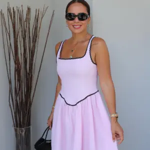 Black A-Line Mini Dress With Square Neck - Brand: Cream Rouge - Women & Kids, Baby Clothes Wholesale - TheBS Women