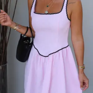 Black A-Line Mini Dress With Square Neck - Brand: Cream Rouge - Women & Kids, Baby Clothes Wholesale - TheBS Women