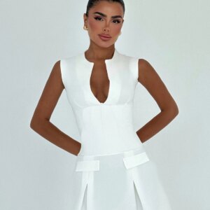 Sexy Fit And Flare Mini Dress - Brand: EYYO ATELIER - Women & Kids, Baby Clothes Wholesale - TheBS Women