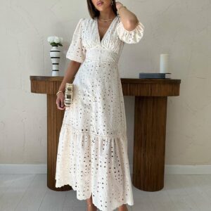 ElegantA-Line Dress With Bell Sleeves - Brand: Elisa - Women & Kids, Baby Clothes Wholesale - TheBS Women