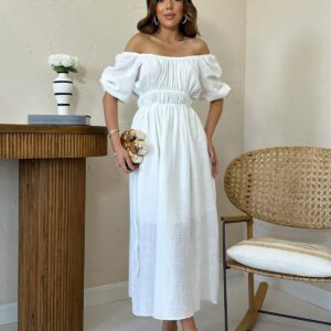 Fit And Flare Dress With Ruffle Sleeves - Brand: Elisa - Women & Kids, Baby Clothes Wholesale - TheBS Women