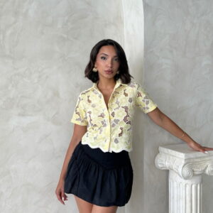 Floral Casual Shirt With Buttoned Closure - Brand: Topshow - Women & Kids, Baby Clothes Wholesale - TheBS Women