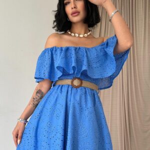 Boho Fit And Flare Maxi Dress - Brand: Elisa - Women & Kids, Baby Clothes Wholesale - TheBS Women