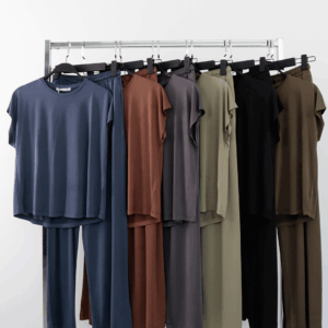 Blue Casual Chinos Straight Leg Pants - Brand: Cream Rouge - Women & Kids, Baby Clothes Wholesale - TheBS Women