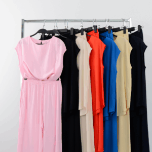 Blouse - Casual Elegant Plain Cap Sleeve Top - Brand: Cream Rouge - Women & Kids, Baby Clothes Wholesale - TheBS Women