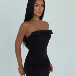 Bodycon Strapless Maxi Dress - Brand: EYYO ATELIER - Women & Kids, Baby Clothes Wholesale - TheBS Women