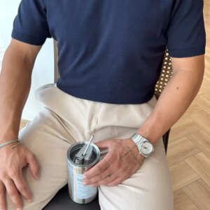 NavyCasual Preppy Shirt - Brand: EYYO ATELIER - Women & Kids, Baby Clothes Wholesale - TheBS Women