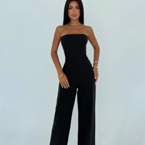 Strapless Tube Jumpsuit - Sexy Elegant Formal - Brand: EYYO ATELIER - Women & Kids, Baby Clothes Wholesale - TheBS Women