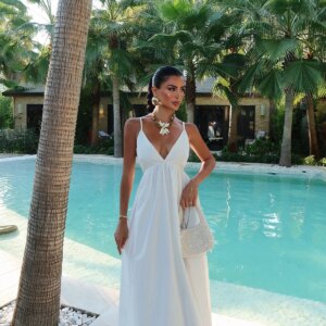 Elegant Floor Length Slip Dress - Brand: EYYO ATELIER - Women & Kids, Baby Clothes Wholesale - TheBS Women