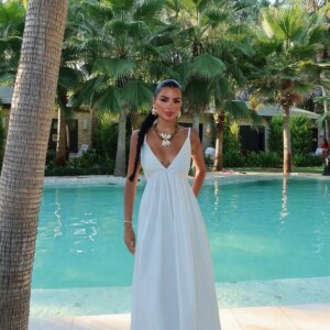 Elegant Floor Length Slip Dress - Brand: EYYO ATELIER - Women & Kids, Baby Clothes Wholesale - TheBS Women