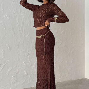 Mermaid Maxi Skirt High Waist Pull On - Brand: Topshow - Women & Kids, Baby Clothes Wholesale - TheBS Women