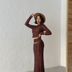 Mermaid Maxi Skirt High Waist Pull On - Brand: Topshow - Women & Kids, Baby Clothes Wholesale - TheBS Women