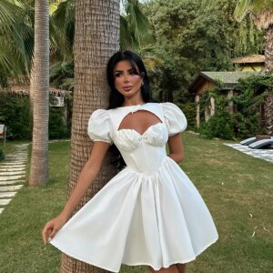 Sexy Elegant Fit And Flare Mini Dress - Brand: EYYO ATELIER - Women & Kids, Baby Clothes Wholesale - TheBS Women