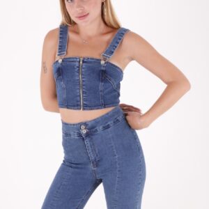 Zippered Front Bustier - Brand: XLove - Women & Kids, Baby Clothes Wholesale - TheBS Women