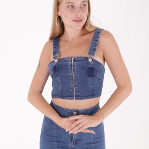 Zippered Front Bustier - Brand: XLove - Women & Kids, Baby Clothes Wholesale - TheBS Women
