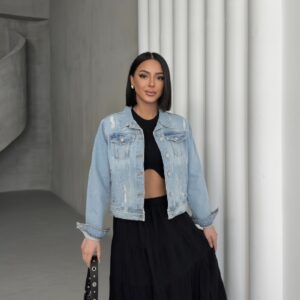 Short Denim Jacket - Brand: XLove - Women & Kids, Baby Clothes Wholesale - TheBS Women