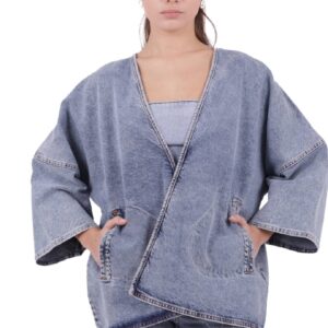 Denim Kimono - Light Blue - Brand: XLove - Women & Kids, Baby Clothes Wholesale - TheBS Women