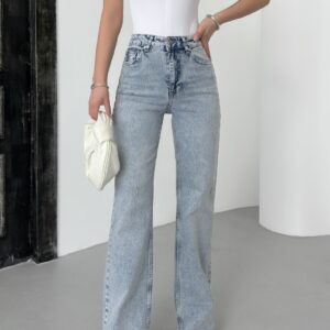 Cropped Leg Straight Fit Jeans - Brand: XLove - Women & Kids, Baby Clothes Wholesale - TheBS Women