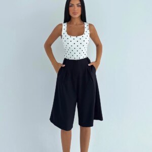 Bermuda Shorts High Waist - Brand: EYYO ATELIER - Women & Kids, Baby Clothes Wholesale - TheBS Women