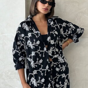 Floral Print Elegant Shirt - Brand: Topshow - Women & Kids, Baby Clothes Wholesale - TheBS Women