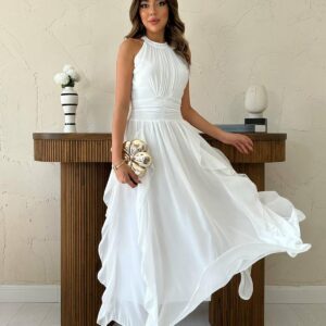 Ruffle Front Dress - Brand: Elisa - Women & Kids, Baby Clothes Wholesale - TheBS Women