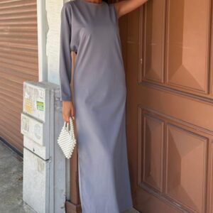 Dress - Anthracite - Brand: Sobe Istanbul - Women & Kids, Baby Clothes Wholesale - TheBS Women