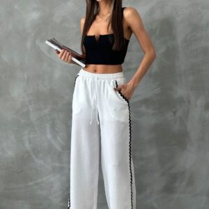 Waterstone Detailed Trousers - Brand: Topshow - Women & Kids, Baby Clothes Wholesale - TheBS Women