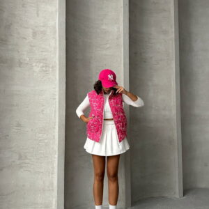 Mixed Print Patterned Fiber Puffer Vest - Brand: Topshow - Women & Kids, Baby Clothes Wholesale - TheBS Women