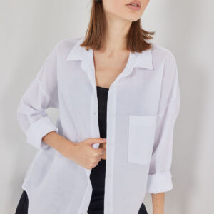 Oversized Casual Buttoned Shirt - Brand: Bigdart - Women & Kids, Baby Clothes Wholesale - TheBS Women