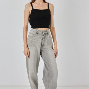 Slim Fit Sleeveless Crop Blouse With Cap Sleeves - Brand: Bigdart - Women & Kids, Baby Clothes Wholesale - TheBS Women