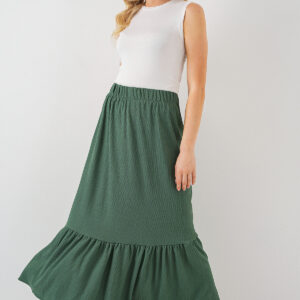 Flared Maxi Skirt With Mid Waist - Brand: Bigdart - Women & Kids, Baby Clothes Wholesale - TheBS Women