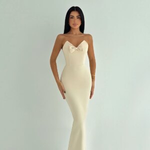 Sleeveless Sweetheart Neck Bodycon Dress - Brand: EYYO ATELIER - Women & Kids, Baby Clothes Wholesale - TheBS Women