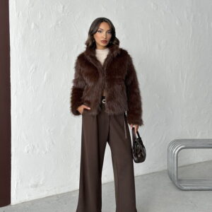 Fur Elegant Buttoned Jacket - Brand: Topshow - Women & Kids, Baby Clothes Wholesale - TheBS Women