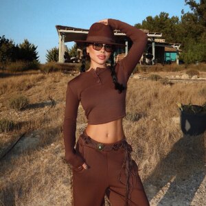 Western Casual Palazzo Set - Brand: EYYO ATELIER - Women & Kids, Baby Clothes Wholesale - TheBS Women