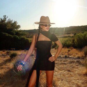 Sexy Bodycon Mini Dress With One Shoulder Neck - Brand: EYYO ATELIER - Women & Kids, Baby Clothes Wholesale - TheBS Women