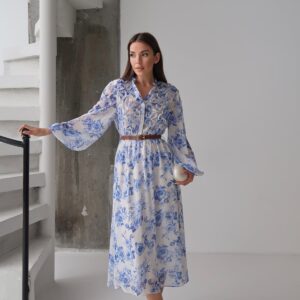 Piping Detailed Dress - Brand: Elisa - Women & Kids, Baby Clothes Wholesale - TheBS Women