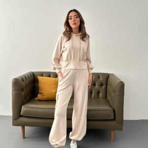 Hooded Sweatshirt And Cargo Pants Set - Brand: Elisa - Women & Kids, Baby Clothes Wholesale - TheBS Women