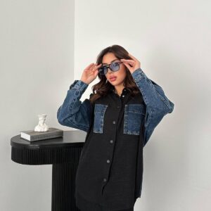 Denim Garnish Jacket - Brand: Elisa - Women & Kids, Baby Clothes Wholesale - TheBS Women