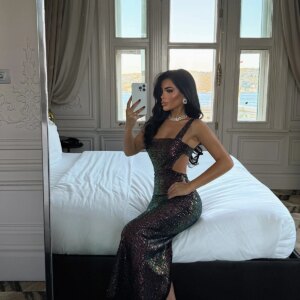 Sequined Bodycon Floor Length Dress - Brand: EYYO ATELIER - Women & Kids, Baby Clothes Wholesale - TheBS Women