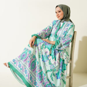 Authentic Patterned Hijab Dress - D. - Brand: Bigdart - Women & Kids, Baby Clothes Wholesale - TheBS Women