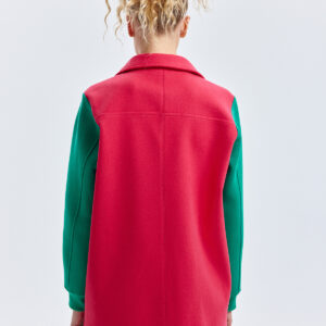 Shirt With Stash Pocket - Fuchsia & Green - Brand: Cream Rouge - Women & Kids, Baby Clothes Wholesale - TheBS Women