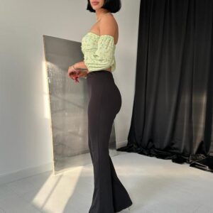 Flare Leggings - Black - Brand: Elisa - Women & Kids, Baby Clothes Wholesale - TheBS Women