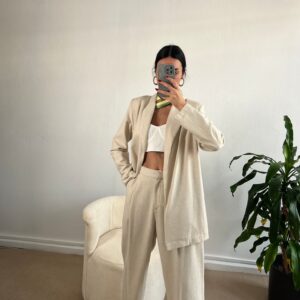 Oversize Shawl Collar Jacket - Brand: First Angels - Women & Kids, Baby Clothes Wholesale - TheBS Women