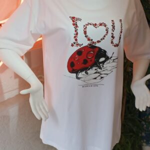 T-Shirt Ladybug - Brand: MyBee - Women & Kids, Baby Clothes Wholesale - TheBS Women