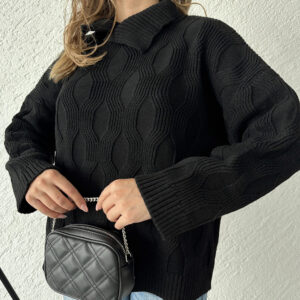 Eye Patterned Sweater - Brand: My Fashion - Women & Kids, Baby Clothes Wholesale - TheBS Women