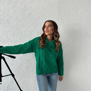 Eye Patterned Sweater - Brand: My Fashion - Women & Kids, Baby Clothes Wholesale - TheBS Women