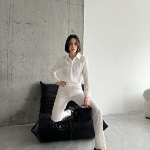 Striped Belinda Suit - Brand: My Fashion - Women & Kids, Baby Clothes Wholesale - TheBS Women