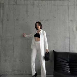 Striped Belinda Suit - Brand: My Fashion - Women & Kids, Baby Clothes Wholesale - TheBS Women