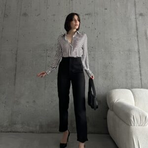 Pleated Trousers - Brand: My Fashion - Women & Kids, Baby Clothes Wholesale - TheBS Women